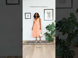 Too lazy to style an outfit? Try this 🧡 #shorts