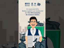 Recolección de residuos sólidos #INEBolivia #ResiduosSólidos