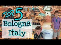Visit BOLOGNA Italy! Top 5 Reasons you Must See Italy's BEST KEPT SECRET!