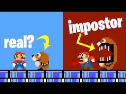 Mario, but enemies are IMPOSTERS?!