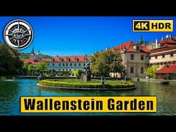 Beautiful Spring Day in Prague | Wallenstein Garden Walk 🇨🇿 | 4K HDR ASMR