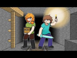 Steve and Alex went to an abandoned mine - Minecraft anime