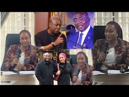 My Husband Bawumia Is Better than Mahama - Samira Bawumia Jabs Mahama In a meeting With TESCON.