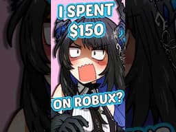 Nerissa spent $150 on ROBLOX... #shorts #holoen #vtuber #vtuberclips