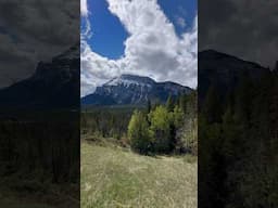 One of the many magnificent mountains in Canada #banff #canada #mountains #travel #explore #fyp