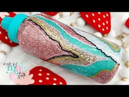 Glitter Geode Tumbler Tutorial