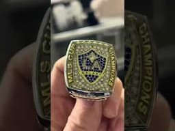 2024 LA Galaxy MLS Cup Champion Ring Replica Stadium Giveaway #lagalaxy #mls
