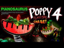 Pianosaurus Is BACK And With More Screen Time + CHASE SCENE! - [Poppy Playtime Chapter 4 Fan Game]