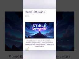 Stable Diffusion 3.0 | Stable Diffusion 3 | SD3 #stablediffusion #stablediffusion3 #textoimage
