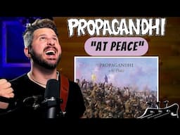 NEW PROPAGANDHI IS HERE!! Bass Teacher REACTS to "At Peace"