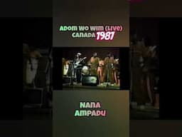 Adom Wo Wim (Live) - Nana Ampadu and his African Brothers Band Int'l. Please like and share!!