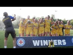 Champions! Exclusive footage as Leeds United Women lift County Cup