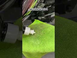 QUICK Motorcycle Detailing Tip!   #shorts #reels #motorcycledetailing #motorcyclemd