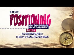 Holy-SPIRIT REVIVAL FIRE For the Ministry of VISIONS & PROPHETIC DREAMS