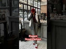Elegant street style #elega #elegant #steetstyle #streetfashion #elegantstyle l
