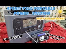 AFERIY PORTABLE POWERSTATION - 2400 WATTS OF AWESOME POWER - GREAT VALUE TECH