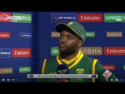 Temba Bavuma Mitchell Santner  Post Match Interview | New Zealand  vs South Africa | After Wining