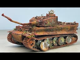 Restoration Abandoned Tank Tiger | Restore Destroyed German Tank