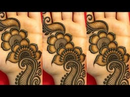 New full hend bridal arabic mehandi design | simple arabic mehndi designs for front hands