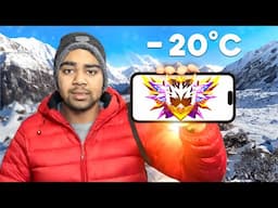 Pushing Grandmaster in -20 Degree in cs rank - MONU KING
