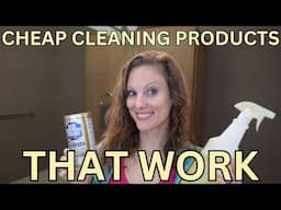 How I Clean My Bathroom Part 2 | Cleaning My Sinks & Counters with CHEAP CLEANING PRODUCTS THAT WORK