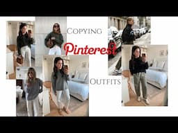 Copying Pinterest Outfits!!! Spring Transitional Outfits