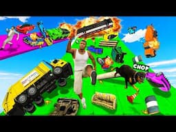 GTA 5 THE MOST LUCKIEST AMD DANGEROUS AVALNCHE CHALLENGE