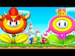 New Super Mario Bros. U  Levels in Super Mario Maker 2 - Gameplay walkthrough 100% - No Commentary