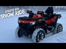 CFMOTO Cforce 800 Touring Deep Snow Ride