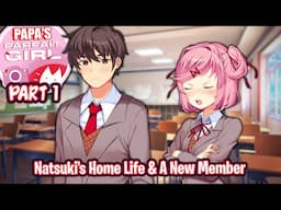 Natsuki's Home Life & A New Member!!!!(Part 1)(DDLC Papa's Parfait Girl MOD)