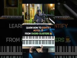 🎹 Train your Ear to Identify Notes from Chord Cadences👂🏽  #pianotutorial #eartraining