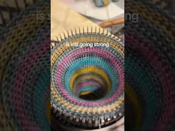 some things are built to last! #knitting #sockmachine #vintage