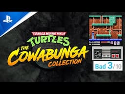 trying out the "worst" TMNT game via the Cowabunga Collection on PS5