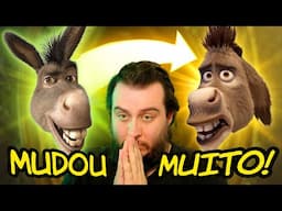 ILUSTRADOR ANALISA o NOVO DESIGN do BURRO de SHREK 5!
