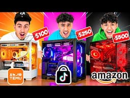 We Bought The Cheapest Gaming PC From Every Website! (Amazon, Temu, Tik Tok Shop)