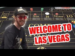 🔥Vegas is gonna like this guy🔥 30 Roll Craps Challenge - WIN BIG or BUST #491