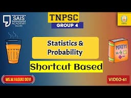 VIDEO 61|❤️ 5 MATHS QUES| STATISTICS& PROBABILITY|SAIS TEAM 🤩🤩🤩🤩