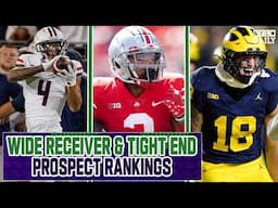 Wide Receiver and Tight End Prospect Rankings