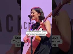 Gracie Abrams Performs "I Love You I'm Sorry" Live With Aaron Dessner In NYC | Billboard #Shorts