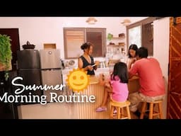 Summer Morning Routine/ Homemaking & Family Life in the Philippines