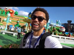 My Exciting Day at Epic Universe - Super Nintendo World & How to Train Your Dragon Isle of Berk!!