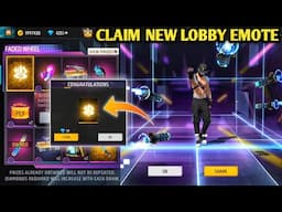 NEW LOBBY EMOTE FADED WHEEL| FREE FIRE NEW EVENT| FF NEW EVENT TODAY| NEW FF EVENT| GARENA FREE FIRE