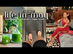 LIFE IN MAY | Wedding Season, Gardening, High Protein Recipes + Skincare Finds | Thirties Diaries