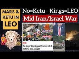 Mars Ketu Explosive War in Mid East - No Kings Protests - Military Parade Mars Ketu Rahu Aquarius