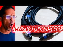 Cómo Hacer Cables SpeakON para Conectar Altavoces y Amplificadores  Paso a Paso #dj