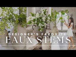 Top 3 Faux Florals to Instantly Elevate Your Home Decor with Mollie Openshaw