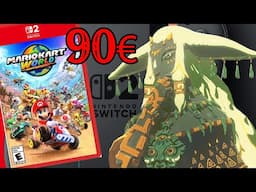 🔺Precios de Nintendo Switch 2, Mario Kart a 90€, ¿piratería?🔺