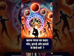 खराब मंगल का कहर - चोट, झगड़े और हादसे से कैसे बचें ? #Mangal #Mars #Astrology #Horoscope #Upay