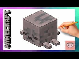 How To Draw Dried Ghast from Minecraft | Easy Drawing Tutorial