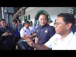 Menko AHY Meninjau Langsung Stasiun Pasar Senen